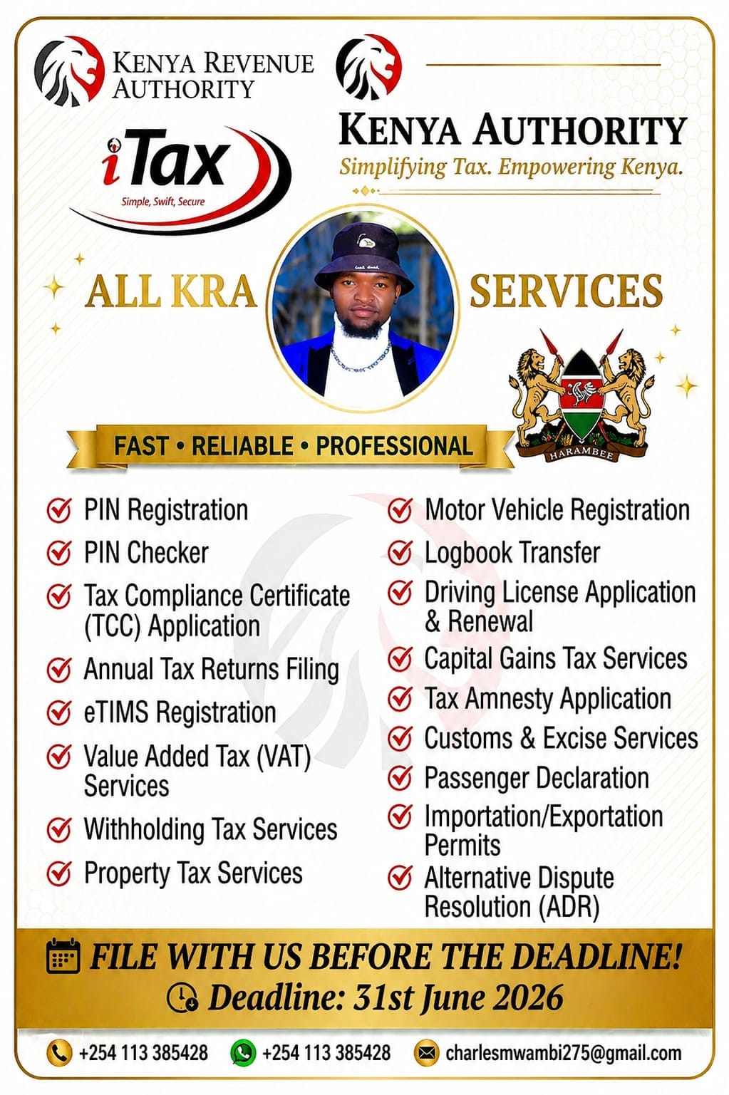 Growmate Kenya product campaign flyer
